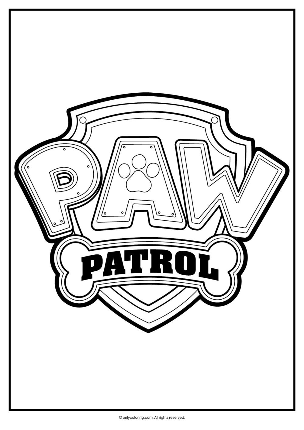 Only-Coloring_PawPatrol_1_Logo