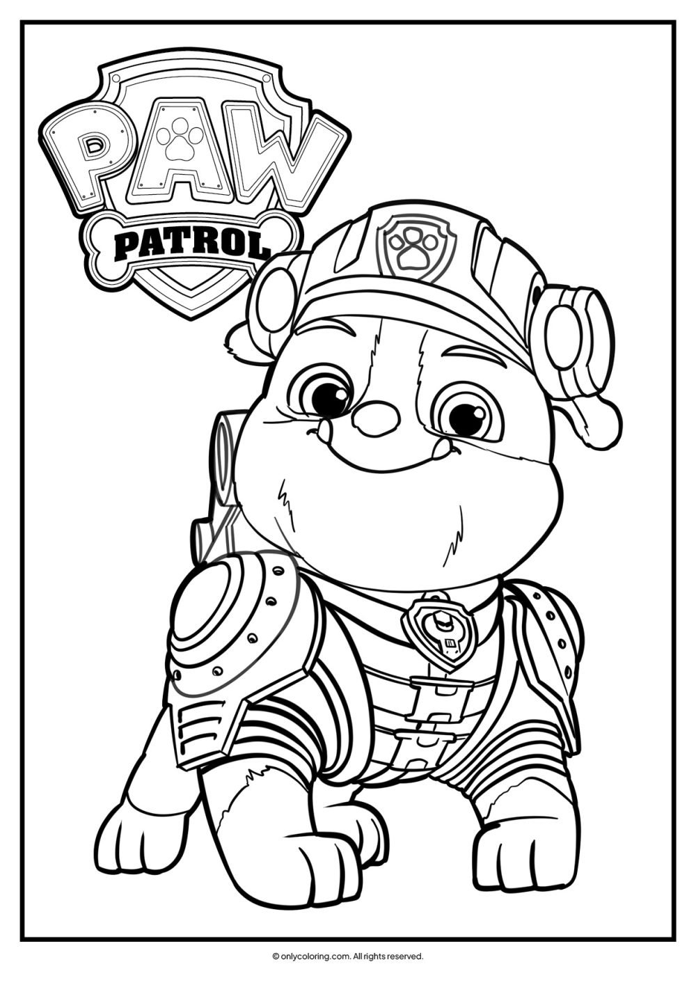 Paw Patrol Rubble