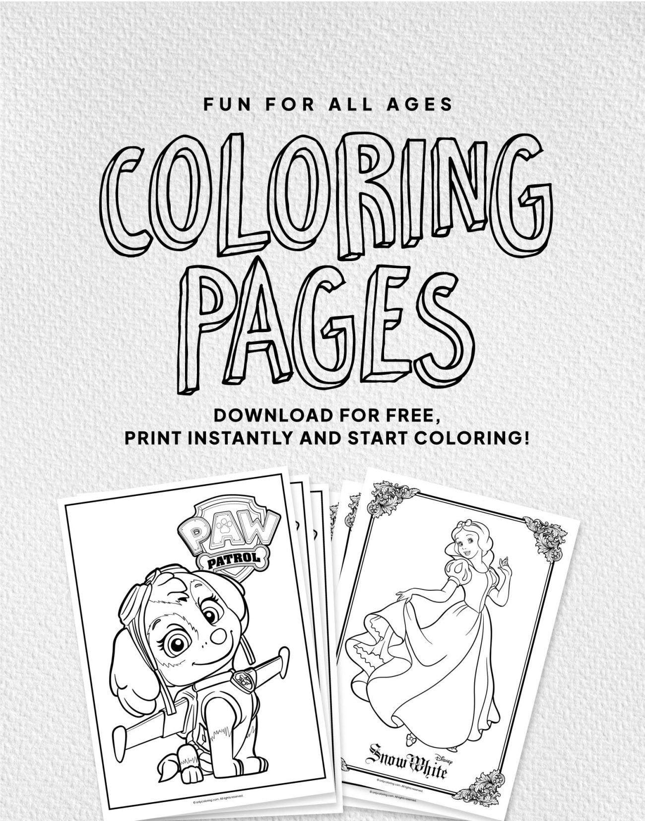 The best FREE printable coloring pages online | Only Coloring
